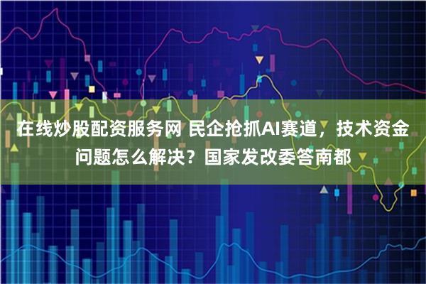 在线炒股配资服务网 民企抢抓AI赛道，技术资金问题怎么解决？国家发改委答南都